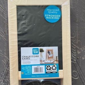 BRAND NEW Pen+Gear Chalk & Cork Double Sided Freestanding Easel